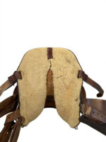 13.5Inch Used Billy Cook Greenville Barrel Saddle Medium Tree 2062 - Image 2