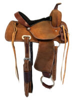 13.5Inch Used Box T Trail Saddle Wide Tree - Image 3