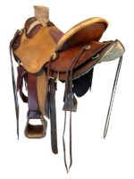 14.5Inch Shale Rock Matt Joppa Saddle Co Ranch Saddle - Image 2
