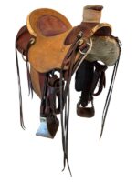14.5Inch Shale Rock Matt Joppa Saddle Co Ranch Saddle - Image 4