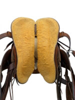 14.5Inch Used C Schwarz Saddler Ranch Saddle - Image 5