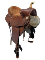 14 Inch Used Blue Ridge Barrel Saddle Wide Tree 7010 - Image 4