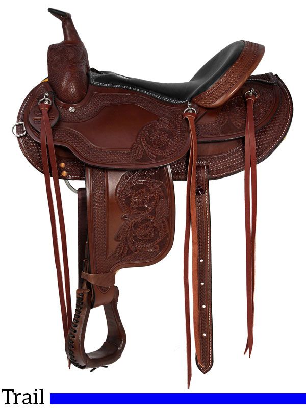15-16-17-custom-dakota-saddle-haflinger-bars-dk-2214-75 15" to 17" Dakota Custom Haflinger Saddle 2214 - Image 1