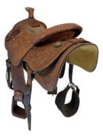 15 Inch Used Cactus Saddlery Ranch Roper Saddle Medium Tree