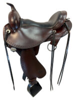 16 Inch Used Circle Y Alabama Gaiter Trail Saddle Wide Flex Tree 1581 - Image 2