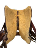 16 Inch Used Clint Mortenson Cutting Saddle Wide Tree - Image 6