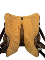 16 Inch Used HR Hud Roberts Ranch Cutter Saddle Medium Tree - Image 5
