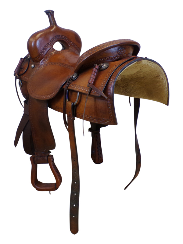 KODAK Digital Still Camera 17 Inch Used Ricotti Saddle Co. Cutting Saddle Wide Tree - Image 1