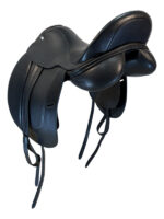 18.5Inch Used Equine Inspired Frank Baines Dressage Saddle Medium Tree Aires de Haute