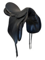 18 Inch Used Stubben Dressage Saddle Medium Wide Tree Genesis - Image 4