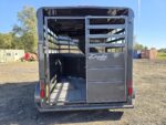 6'8"X14' 500ES Combo Live Stock 2 Horse Slant Load Trailer - Image 11