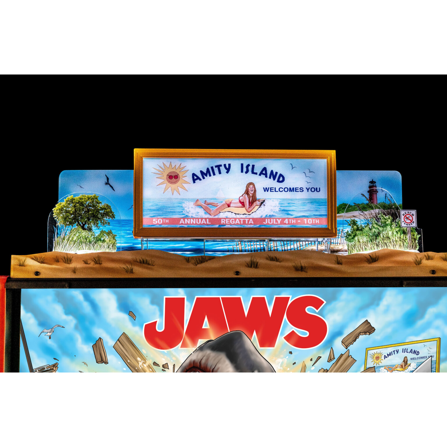 Jaws-Topper-1-1536x1536 Jaws Pinball Topper by Stern - Image 1