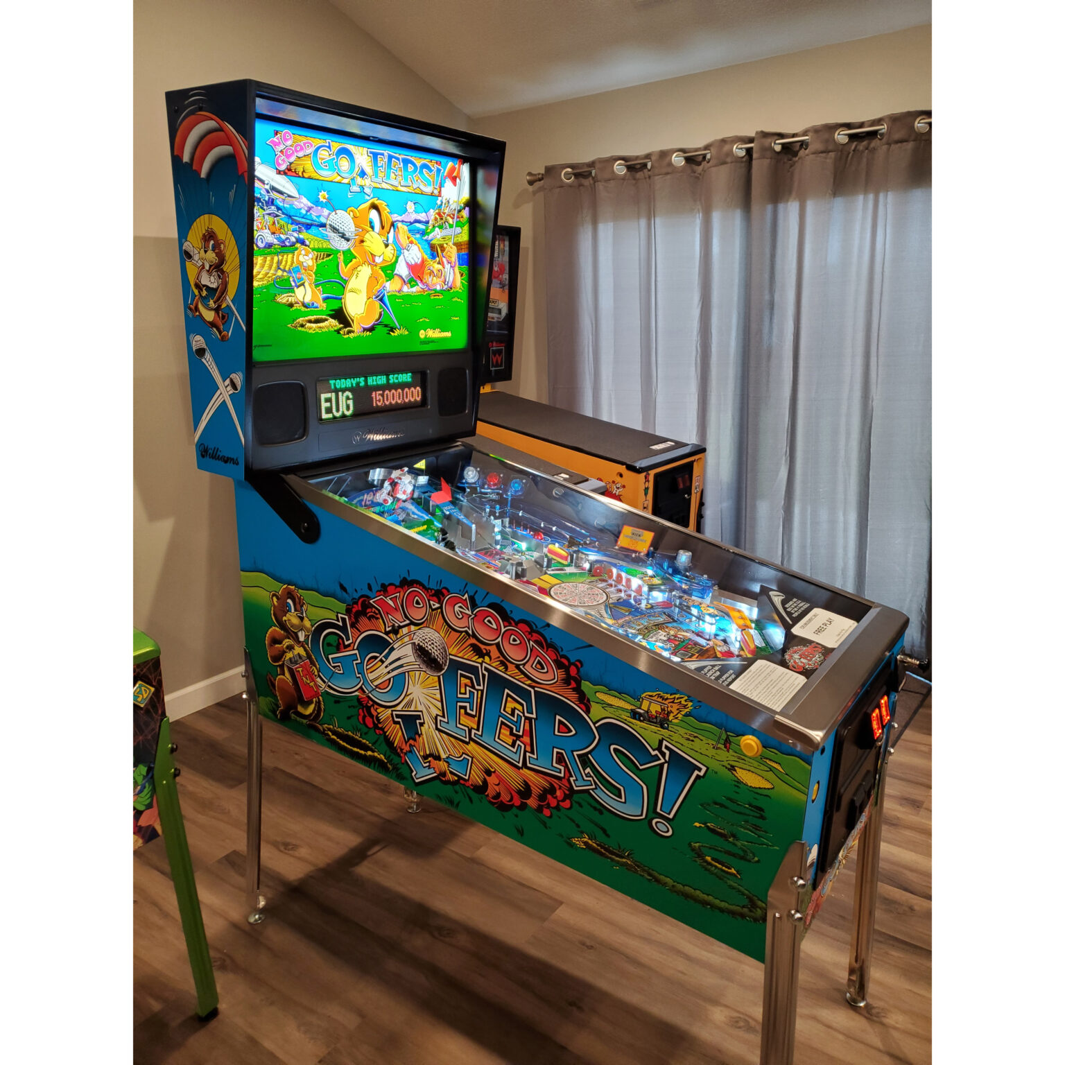 NGG-3-1536x1536 No Good Gofers Pinball Machine by Williams (High End Restoration) - Image 1