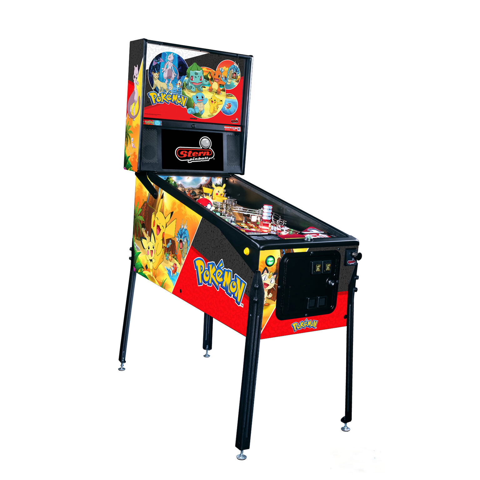 PokeProLeft-1536x1536 Pokémon Pro Pinball Machine by Stern - Image 1