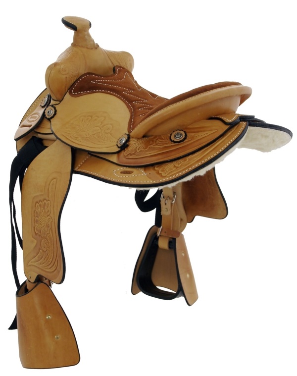 dk950sloc-hr 12" Dakota Light Oil Pony Saddle 950slo - Image 1