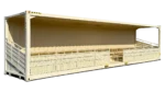 40ft New High Cube 74-Seat Bleacher Container