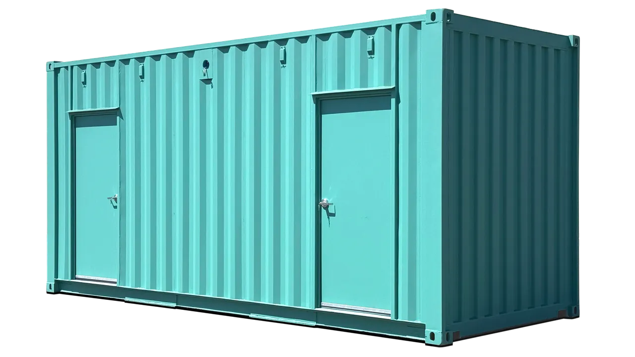 media_img3177_0-1280x720 20ft High Cube New 2x ADA Restroom Container - Image 1