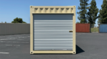 24ft New High Cube Container w/ Roll-Up Door