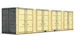 40ft New High Cube Open Side 4-Doors Shipping Container