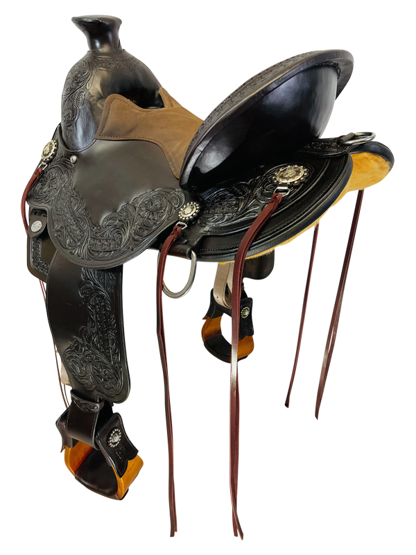 sale-14-to-17-circle-y-walnut-grove-flex2-trail-saddle-1157-37 Circle Y Walnut Grove Flex2 Trail Saddle 1157 - Image 1